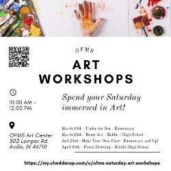 Art Workshop advertisement